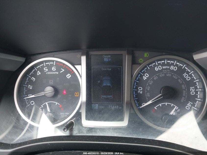 2022 Toyota Tacoma VIN 3TMEZ5CN4NM174559 IAAI salvage auction — FRONT END, Salvage Title, sold $25 on 2026-07-29 (photo 7)