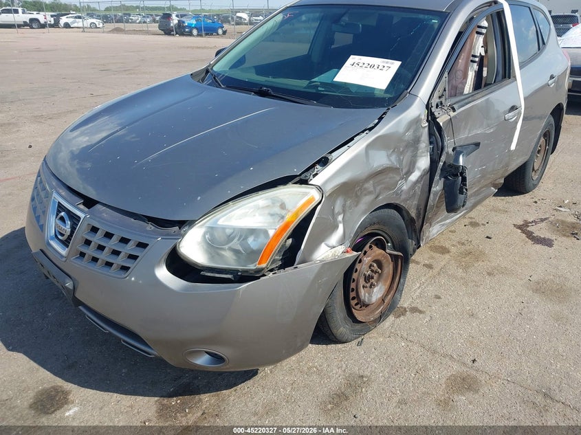 2009 Nissan Rogue VIN JN8AS58V39W175496 IAAI salvage auction — FRONT END, Salvage (Iowa), sold $475 on 2026-07-14 (photo 6)