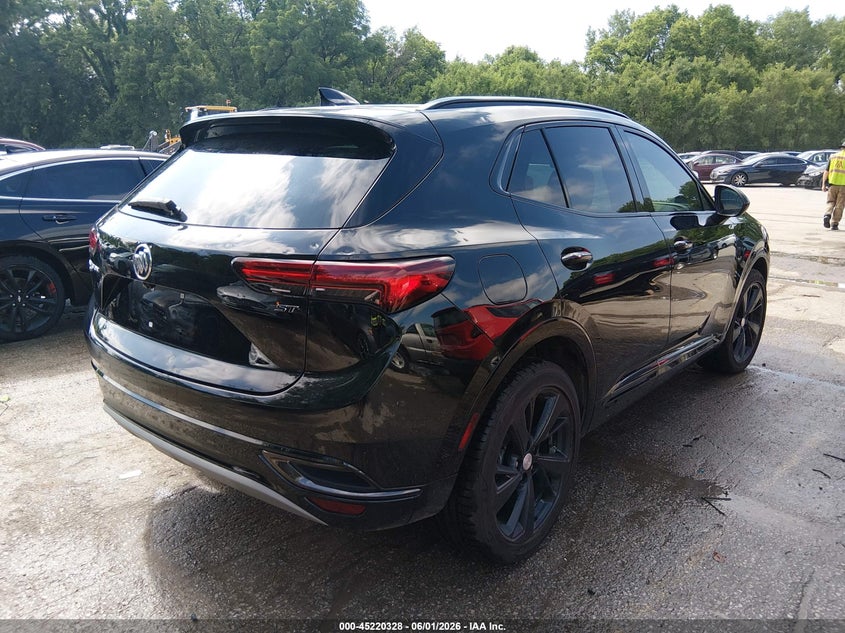 2021 Buick Envision VIN LRBFZPR48MD048423 IAAI salvage auction — HAIL, Salvage (Kansas), sold $8,250 on 2026-07-08 (photo 4)
