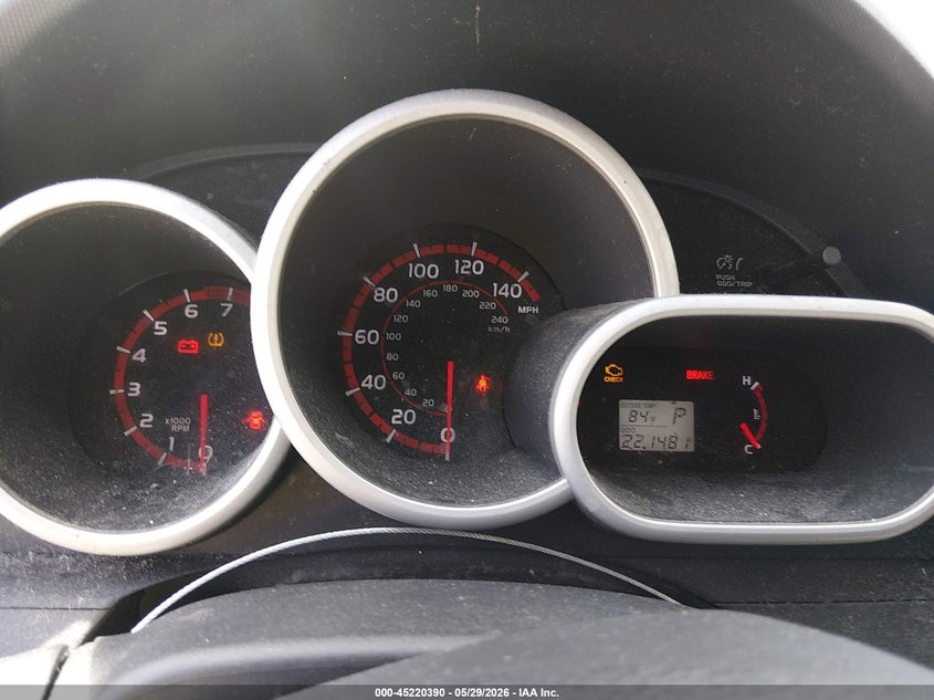 2009 Pontiac Vibe VIN 5Y2SR67079Z454276 IAAI salvage auction — FRONT & REAR, Salvage (Indiana), sold $375 on 2026-07-22 (photo 7)