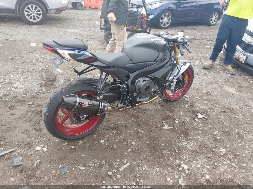 2026 Suzuki Gsx VIN JS1GR7MA9T7100510 IAAI salvage auction — FRONT END, Salvage (Tennessee), sold $4,200 on 2026-07-14 (photo 4)