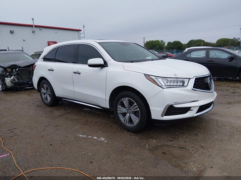 2020 Acura Mdx VIN 5J8YD4H30LL036272 IAAI salvage auction — HAIL, Salvage Title, sold $15,200 on 2026-07-24 (photo 1)