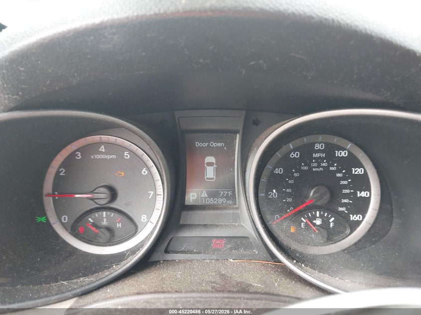 2015 Hyundai Santa fe VIN 5XYZT3LB8FG284459 IAAI salvage auction — UNKNOWN, Salvage Title, sold $2,200 on 2026-07-13 (photo 7)