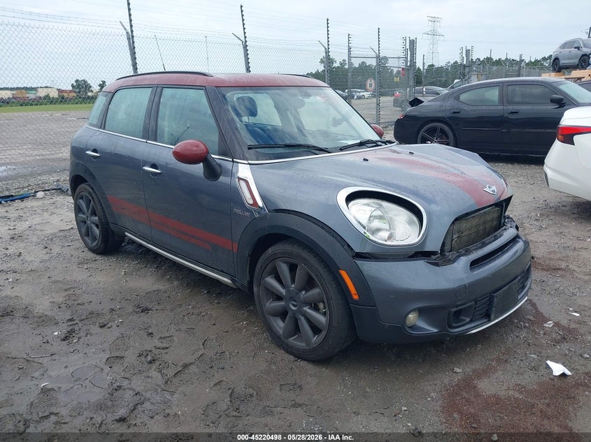 2016 Mini Countryman VIN WMWZC3C59GWT10594 IAAI salvage auction — FRONT END, Salvage (Georgia), sold $550 on 2026-07-10 (photo 1)