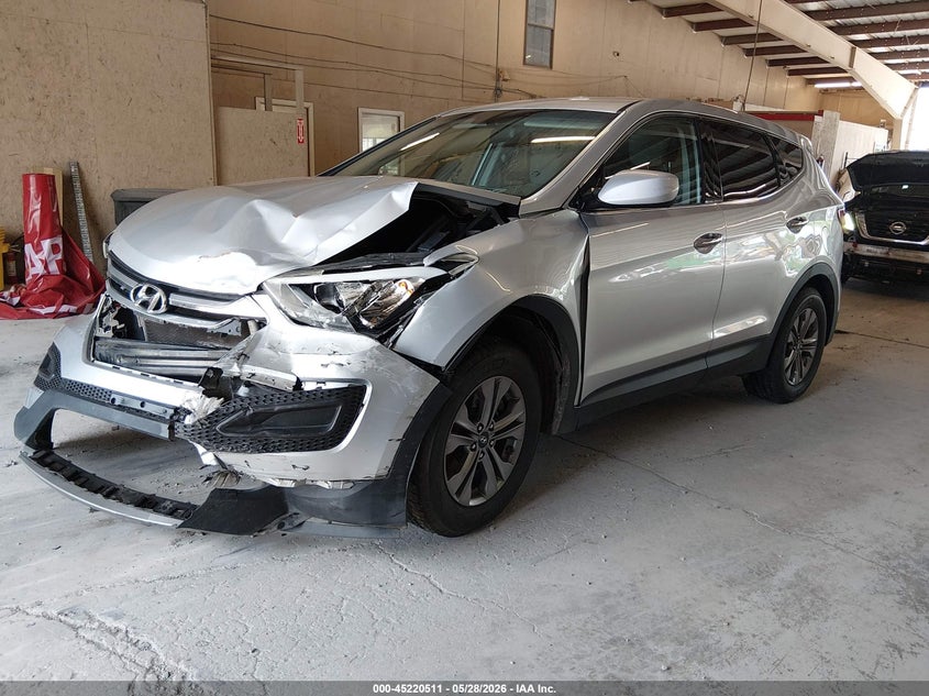2015 Hyundai Santa fe VIN 5XYZTDLB9FG294875 IAAI salvage auction — FRONT END, Salvage Title, sold $925 on 2026-07-13 (photo 2)