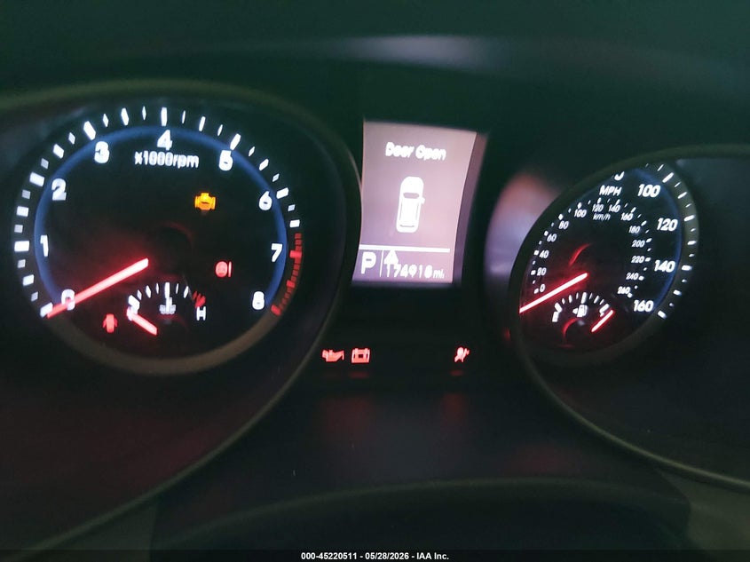 2015 Hyundai Santa fe VIN 5XYZTDLB9FG294875 IAAI salvage auction — FRONT END, Salvage Title, sold $925 on 2026-07-13 (photo 7)
