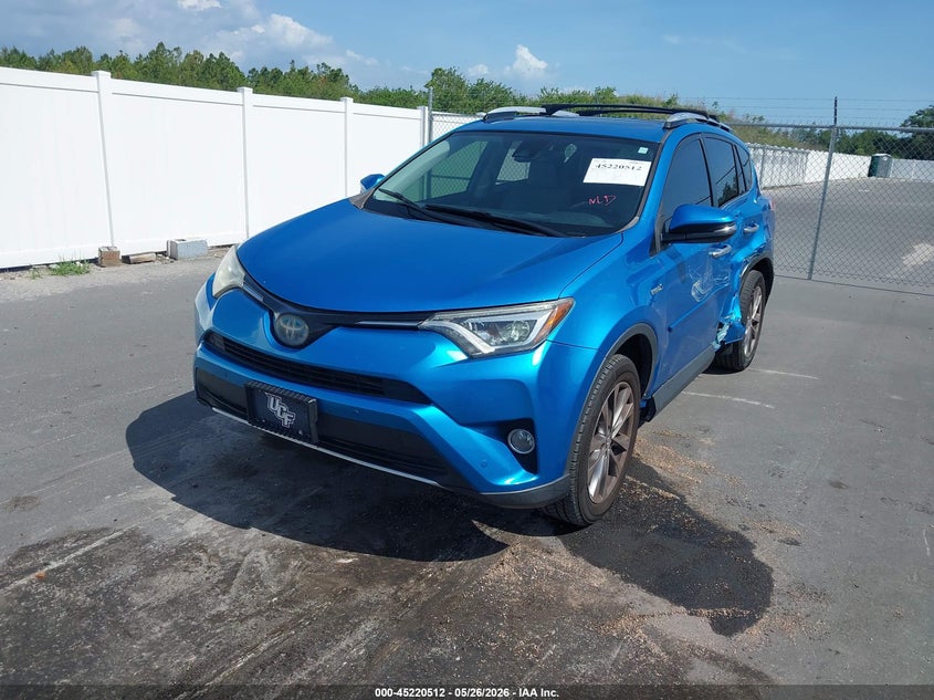 2016 Toyota Rav 4 VIN JTMDJREV9GD032553 IAAI salvage auction — LEFT SIDE, Salvage Title, sold $5,750 on 2026-07-13 (photo 2)