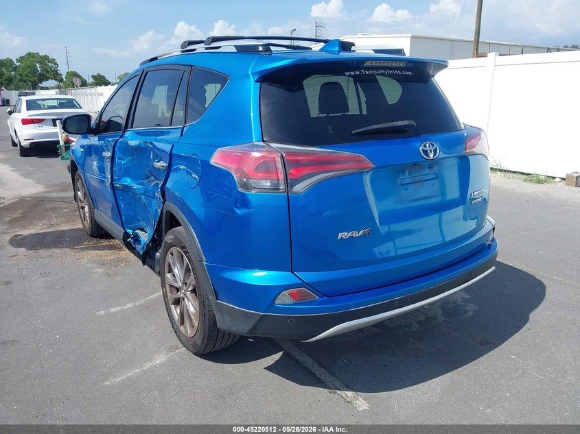 2016 Toyota Rav 4 VIN JTMDJREV9GD032553 IAAI salvage auction — LEFT SIDE, Salvage Title, sold $5,750 on 2026-07-13 (photo 3)