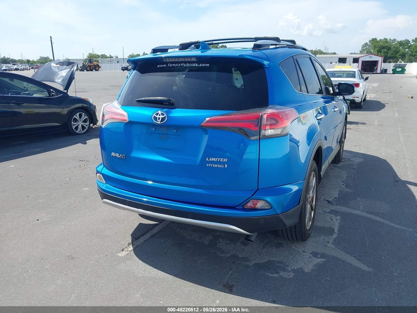 2016 Toyota Rav 4 VIN JTMDJREV9GD032553 IAAI salvage auction — LEFT SIDE, Salvage Title, sold $5,750 on 2026-07-13 (photo 4)