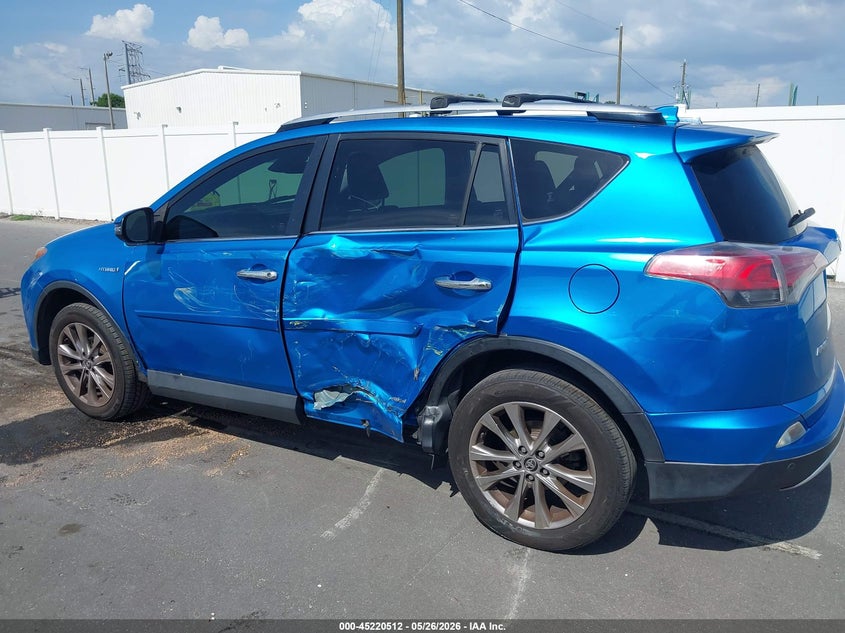 2016 Toyota Rav 4 VIN JTMDJREV9GD032553 IAAI salvage auction — LEFT SIDE, Salvage Title, sold $5,750 on 2026-07-13 (photo 6)