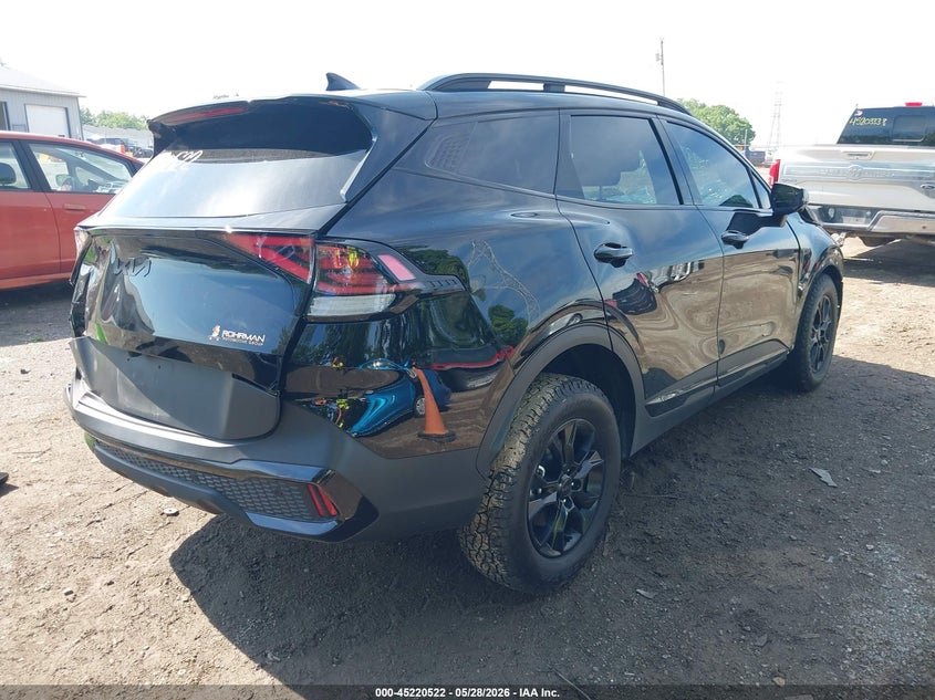 2025 Kia Sportage VIN 5XYK7CDF5SG271508 IAAI salvage auction — LEFT FRONT, Salvage Title, sold $3,800 on 2026-07-29 (photo 4)