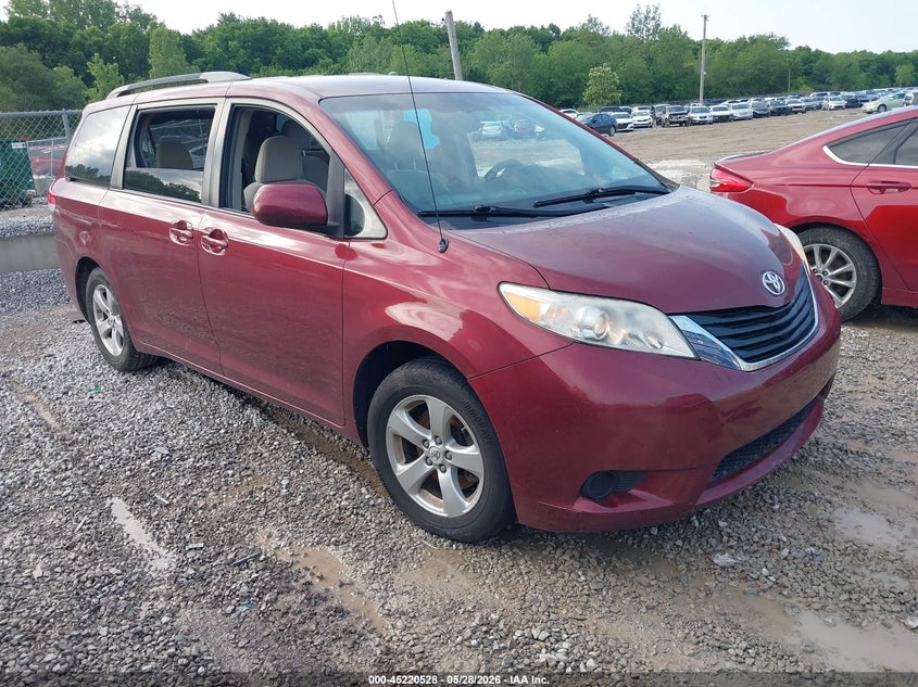 2011 Toyota Sienna VIN 5TDKK3DC0BS016269 IAAI salvage auction — WATER/FLOOD, Salvage (Ohio), sold $1,175 on 2026-07-08 (photo 1)