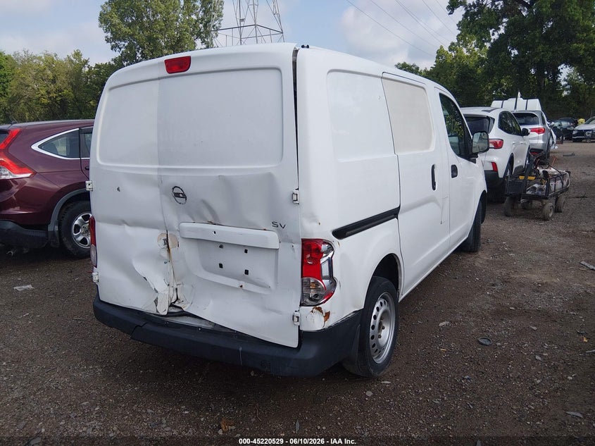 2015 Nissan Nv200 VIN 3N6CM0KN5FK707250 IAAI salvage auction — REAR END, Salvage (Indiana), sold $3,625 on 2026-07-08 (photo 4)