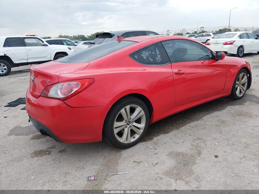 2010 Hyundai Genesis VIN KMHHT6KD9AU003725 IAAI salvage auction — LEFT SIDE, Original (Texas), sold $500 on 2026-07-28 (photo 4)