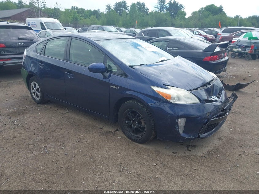 2012 Toyota Prius VIN JTDKN3DU4C1571403 IAAI salvage auction — FRONT END, Salvage Title, sold $850 on 2026-07-17 (photo 1)