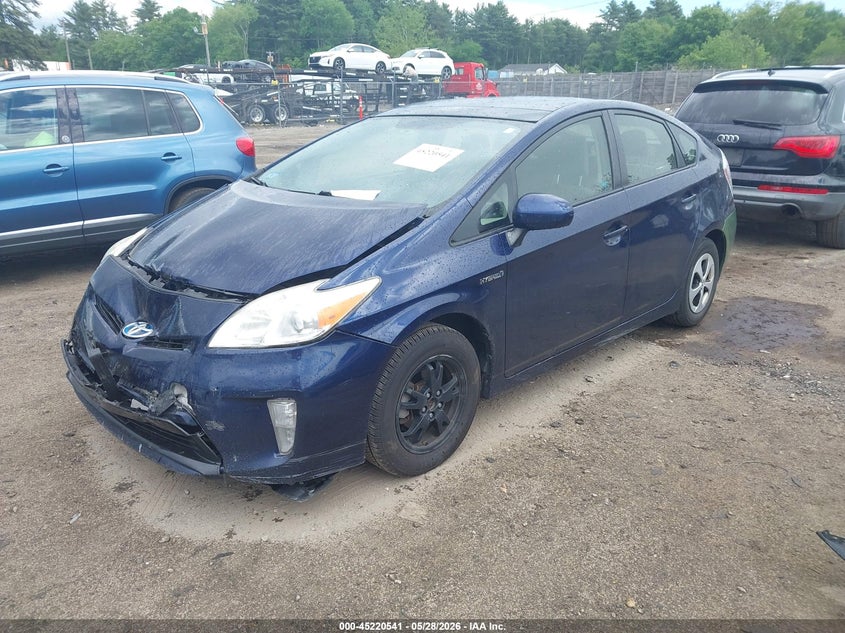 2012 Toyota Prius VIN JTDKN3DU4C1571403 IAAI salvage auction — FRONT END, Salvage Title, sold $850 on 2026-07-17 (photo 2)