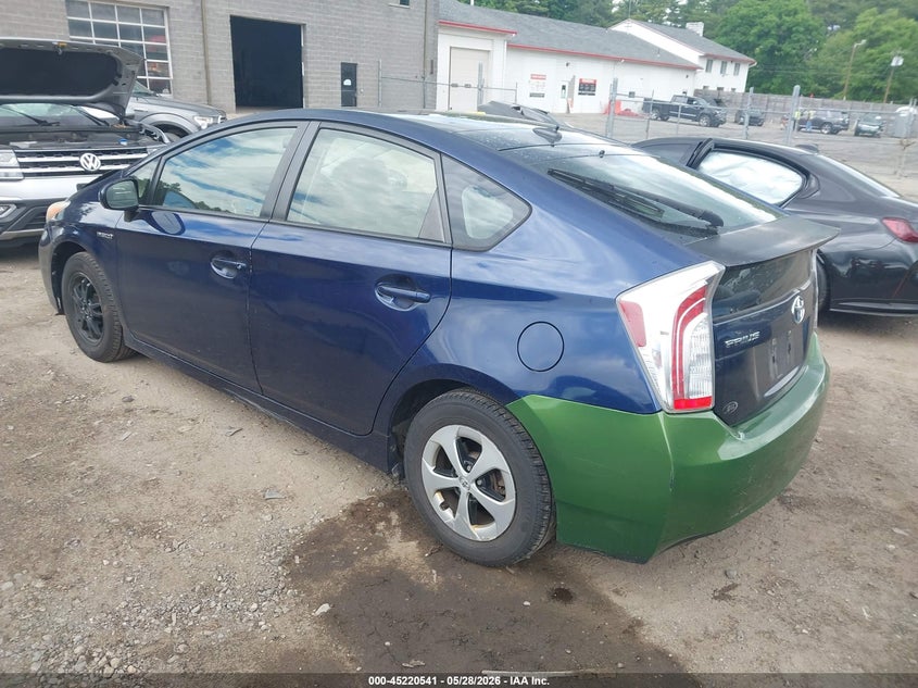 2012 Toyota Prius VIN JTDKN3DU4C1571403 IAAI salvage auction — FRONT END, Salvage Title, sold $850 on 2026-07-17 (photo 3)