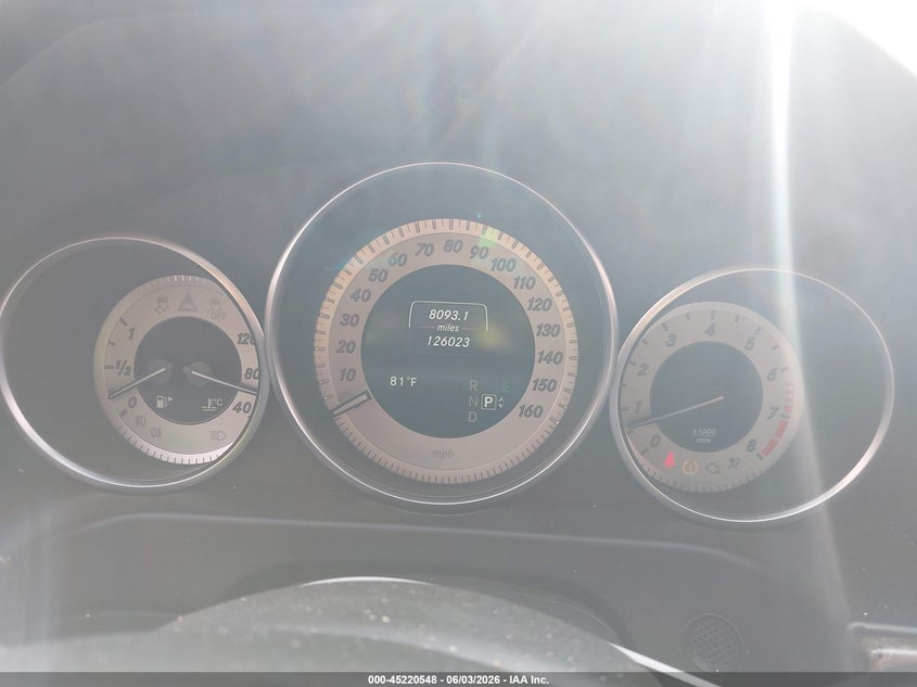 2015 Mercedes-benz E-klasse VIN WDDHF5KB0FB083736 IAAI salvage auction — FRONT END, Salvage Title, sold $3,850 on 2026-07-29 (photo 7)