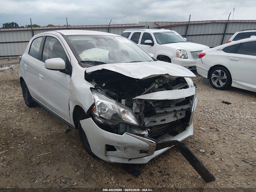 2023 Mitsubishi Mirage VIN ML32AUHJ6PH004756 IAAI salvage auction — FRONT END, Salvage (Arkansas), sold $850 on 2026-07-15 (photo 6)