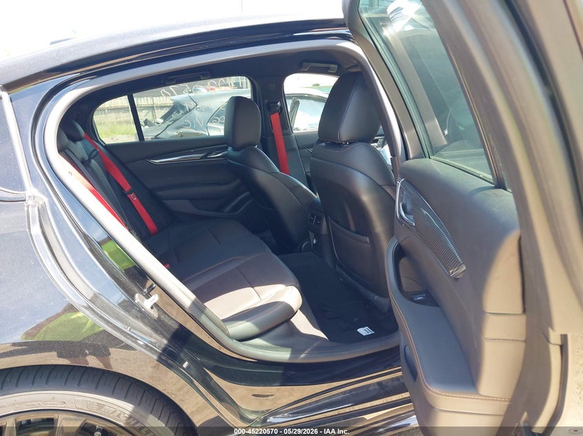 2024 Cadillac Ct5-v VIN 1G6DR5RW9R0132413 IAAI salvage auction — FRONT END, Salvage Title, sold $7,300 on 2026-07-09 (photo 8)