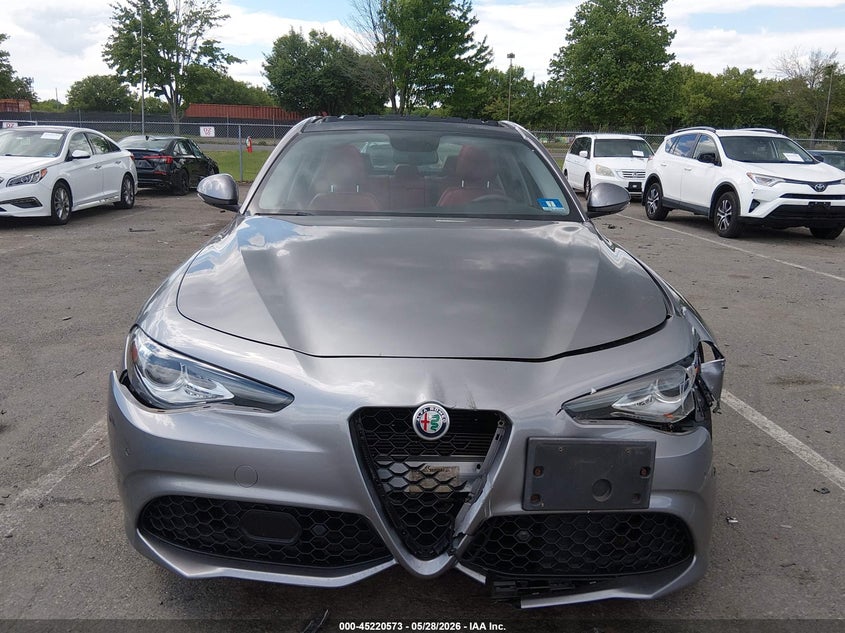 2018 Alfa romeo Giulia VIN ZARFAECNXJ7589925 IAAI salvage auction — FRONT END, Salvage (New Jersey), sold $75 on 2026-07-29 (photo 6)