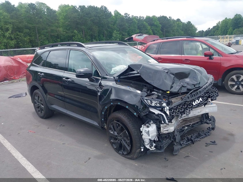 2022 Kia Sorento VIN 5XYRLDLC9NG104919 IAAI salvage auction — FRONT END, Salvage Title, sold $2,700 on 2026-07-23 (photo 1)