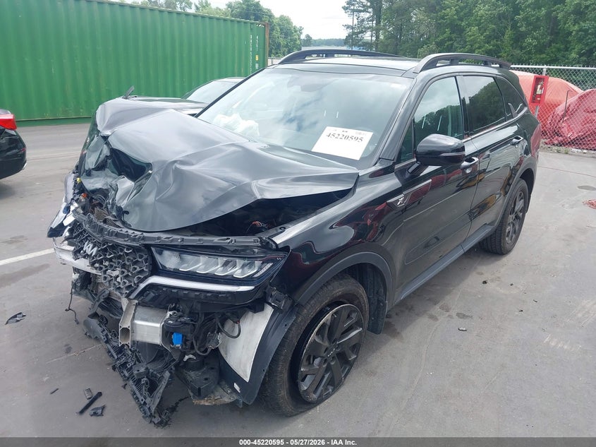 2022 Kia Sorento VIN 5XYRLDLC9NG104919 IAAI salvage auction — FRONT END, Salvage Title, sold $2,700 on 2026-07-23 (photo 2)