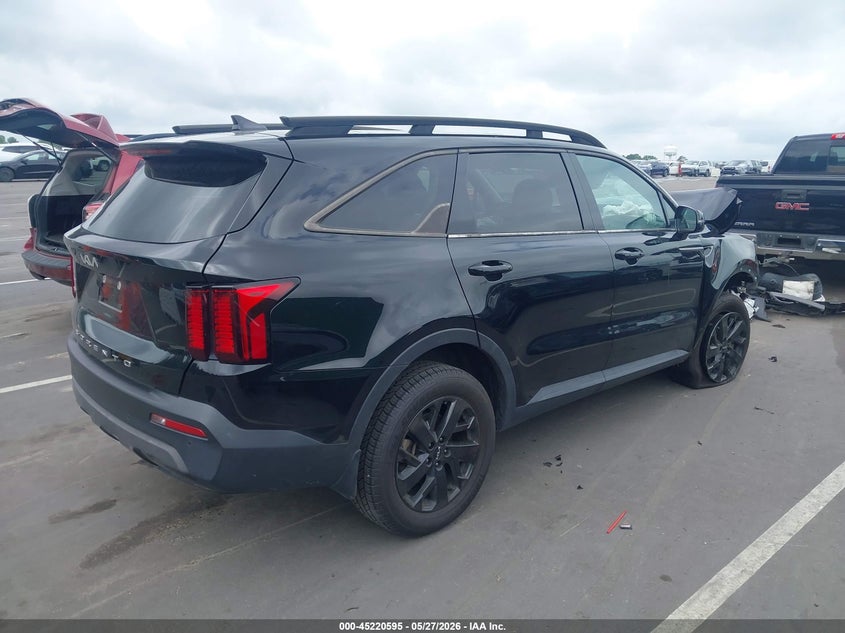 2022 Kia Sorento VIN 5XYRLDLC9NG104919 IAAI salvage auction — FRONT END, Salvage Title, sold $2,700 on 2026-07-23 (photo 4)