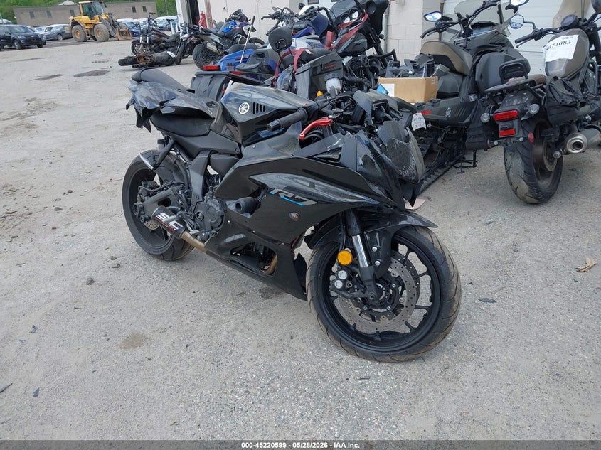 2022 Yamaha Yzf VIN JYARM38E2NA002004 IAAI salvage auction — FRONT END, Salvage (New Hampshire), sold $2,400 on 2026-07-26 (photo 1)