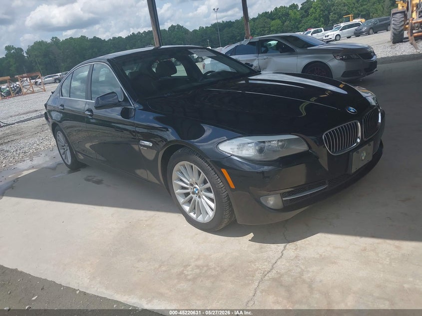 2012 BMW 5er VIN WBAFU7C58CDU58006 IAAI salvage auction — REAR END, Salvage Title, sold $700 on 2026-07-20 (photo 1)