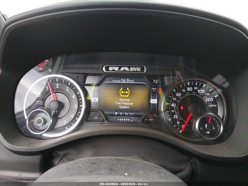 2019 Ram 1500 VIN 1C6SRFFTXKN665097 IAAI salvage auction — HAIL, Salvage (Kansas), sold $10,400 on 2026-07-31 (photo 7)