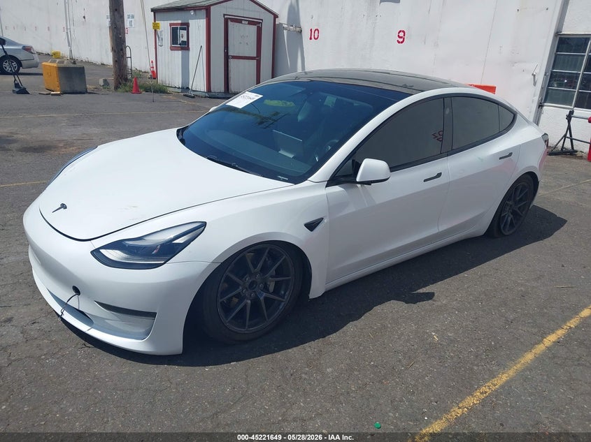 2023 Tesla Model 3 VIN 5YJ3E1EA2PF541908 IAAI salvage auction — SUSPENSION, Salvage Title, sold $6,200 on 2026-07-29 (photo 2)