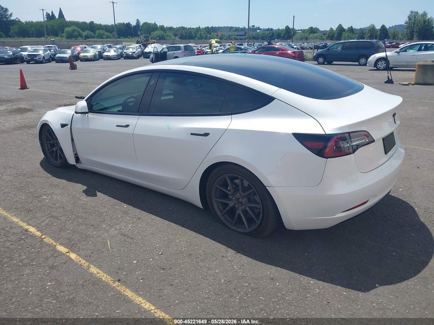 2023 Tesla Model 3 VIN 5YJ3E1EA2PF541908 IAAI salvage auction — SUSPENSION, Salvage Title, sold $6,200 on 2026-07-29 (photo 3)