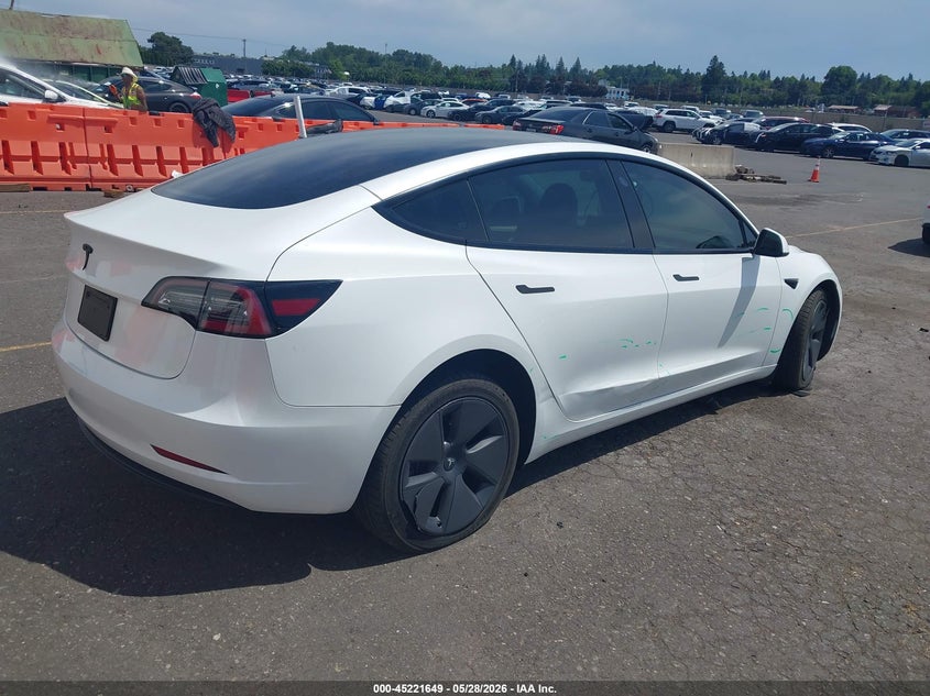 2023 Tesla Model 3 VIN 5YJ3E1EA2PF541908 IAAI salvage auction — SUSPENSION, Salvage Title, sold $6,200 on 2026-07-29 (photo 4)