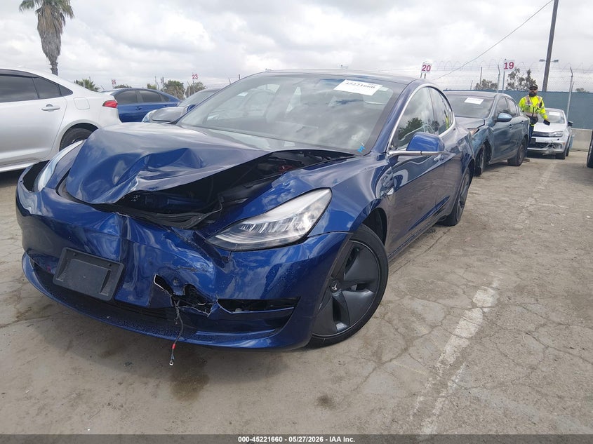 2019 Tesla Model 3 VIN 5YJ3E1EB9KF433139 IAAI salvage auction — FRONT END, Salvage Title, sold $5,550 on 2026-07-16 (photo 2)