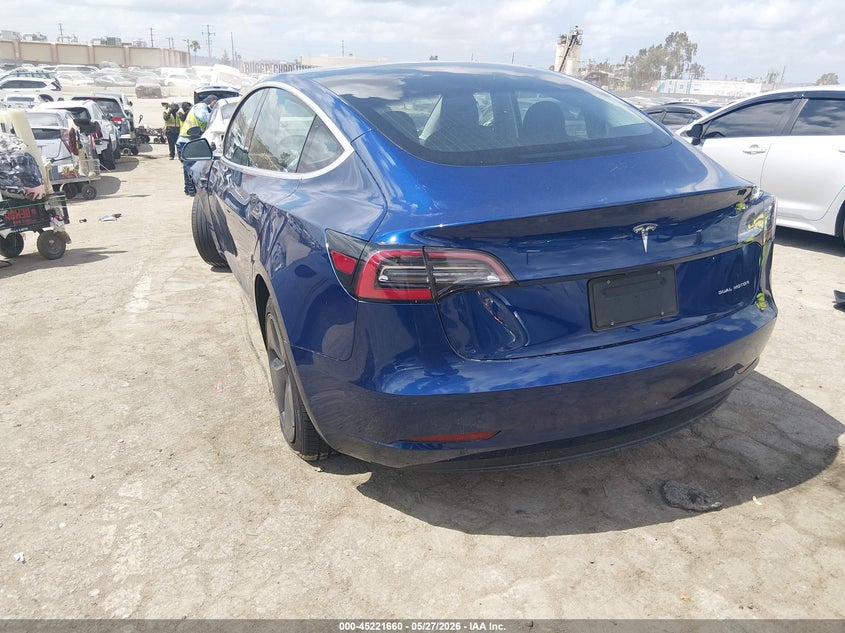 2019 Tesla Model 3 VIN 5YJ3E1EB9KF433139 IAAI salvage auction — FRONT END, Salvage Title, sold $5,550 on 2026-07-16 (photo 3)