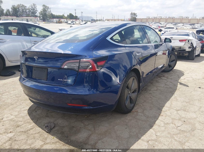 2019 Tesla Model 3 VIN 5YJ3E1EB9KF433139 IAAI salvage auction — FRONT END, Salvage Title, sold $5,550 on 2026-07-16 (photo 4)