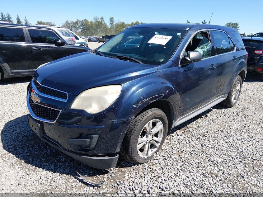 2015 Chevrolet Equinox VIN 2GNALAEK5F1124460 IAAI salvage auction — LEFT SIDE, Salvage Title, sold $525 on 2026-07-22 (photo 2)