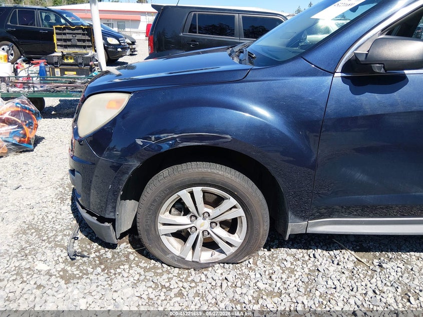 2015 Chevrolet Equinox VIN 2GNALAEK5F1124460 IAAI salvage auction — LEFT SIDE, Salvage Title, sold $525 on 2026-07-22 (photo 6)
