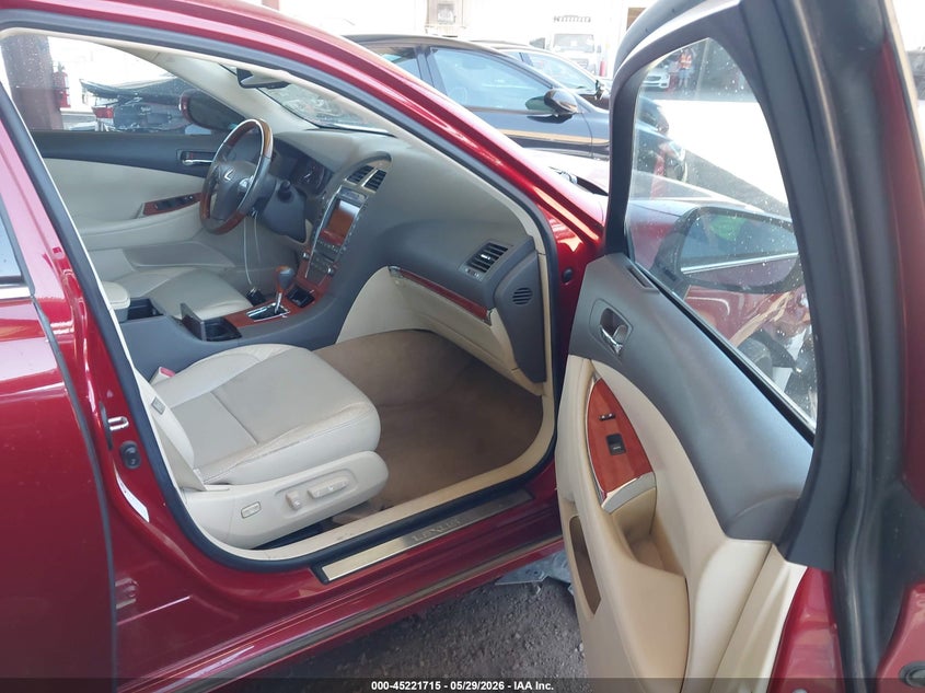 2010 Lexus ES VIN JTHBK1EG2A2365086 IAAI salvage auction — RIGHT FRONT, Salvage (Arizona), sold $1,950 on 2026-07-07 (photo 5)