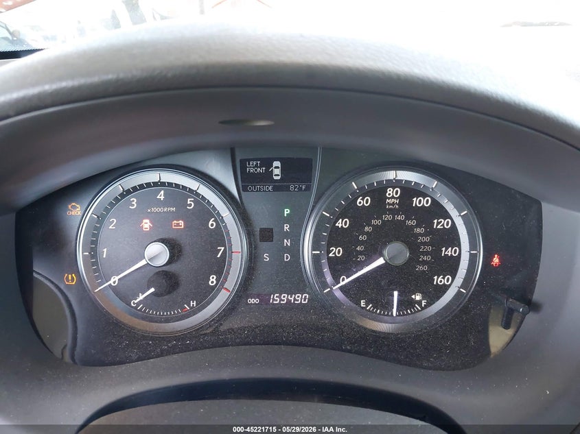 2010 Lexus ES VIN JTHBK1EG2A2365086 IAAI salvage auction — RIGHT FRONT, Salvage (Arizona), sold $1,950 on 2026-07-07 (photo 7)