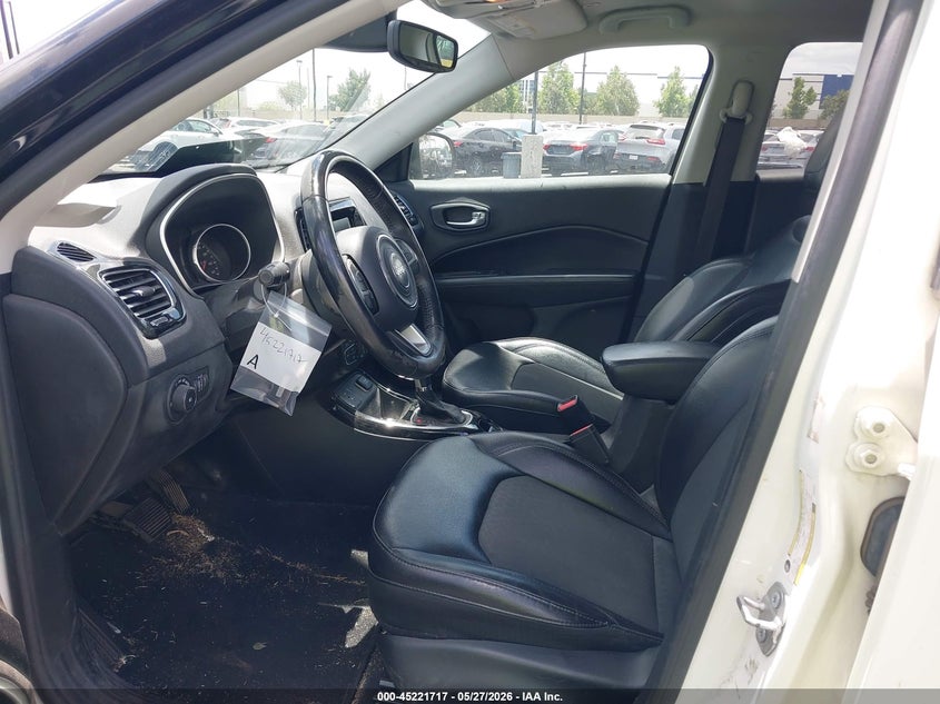 2018 Jeep Compass VIN 3C4NJCBB6JT502051 IAAI salvage auction — RIGHT REAR, Salvage Title, sold $3,650 on 2026-07-10 (photo 5)