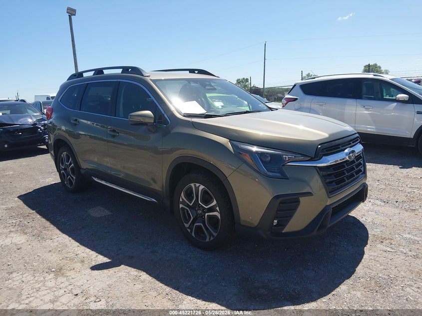 2023 Subaru Ascent VIN 4S4WMAND3P3400333 IAAI salvage auction — LEFT REAR, Salvage Title, sold $7,900 on 2026-07-18 (photo 1)