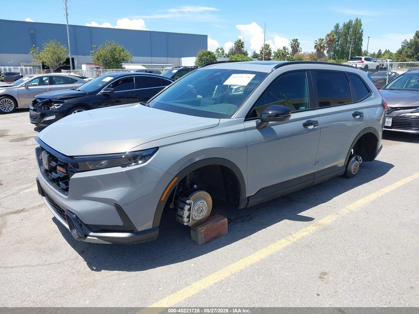 2026 Honda Cr-v VIN 7FARS6H61TE052096 IAAI salvage auction — LEFT FRONT, Salvage Title, sold $19,000 on 2026-07-29 (photo 2)