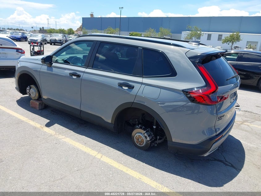 2026 Honda Cr-v VIN 7FARS6H61TE052096 IAAI salvage auction — LEFT FRONT, Salvage Title, sold $19,000 on 2026-07-29 (photo 3)