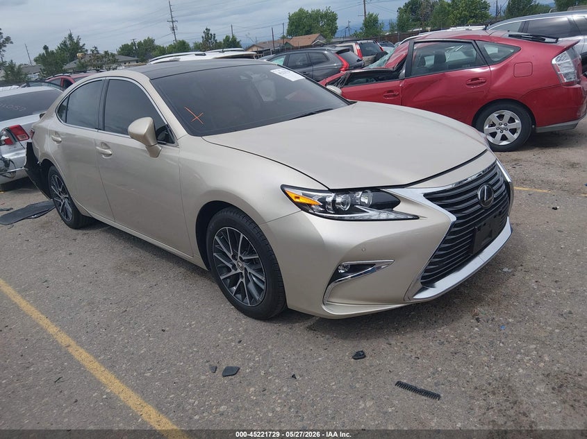 2017 Lexus ES VIN JTHBK1GG3H2257633 IAAI salvage auction — REAR END, Salvage Title, sold $8,500 on 2026-07-28 (photo 1)