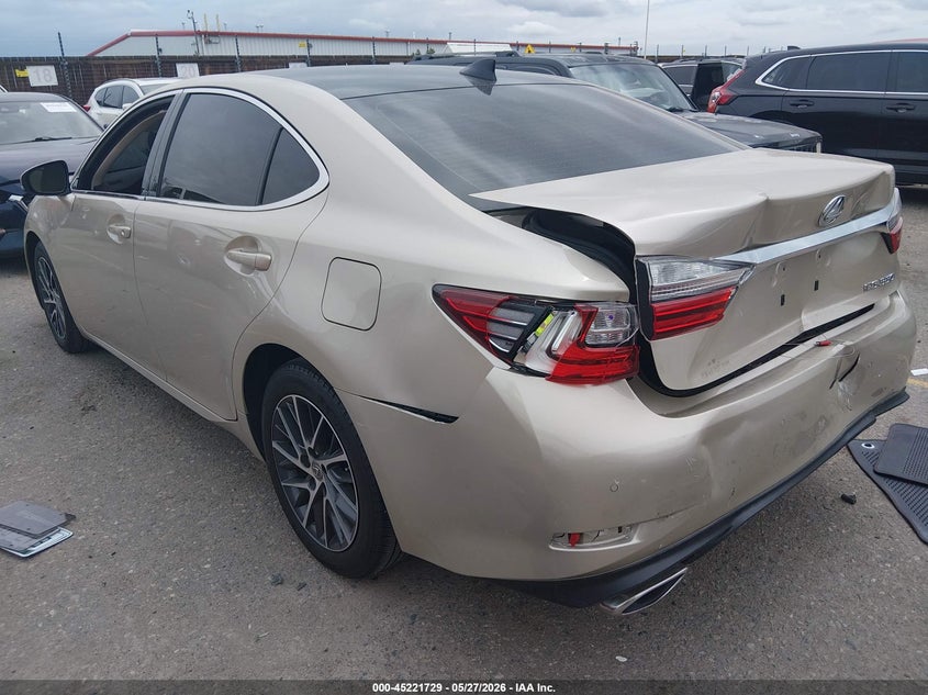 2017 Lexus ES VIN JTHBK1GG3H2257633 IAAI salvage auction — REAR END, Salvage Title, sold $8,500 on 2026-07-28 (photo 3)