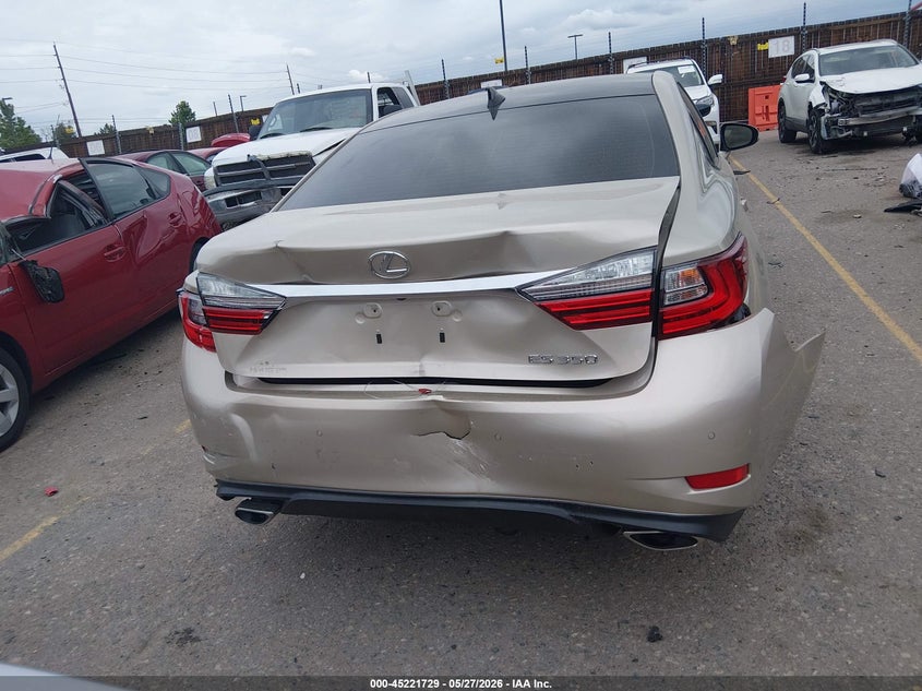 2017 Lexus ES VIN JTHBK1GG3H2257633 IAAI salvage auction — REAR END, Salvage Title, sold $8,500 on 2026-07-28 (photo 6)