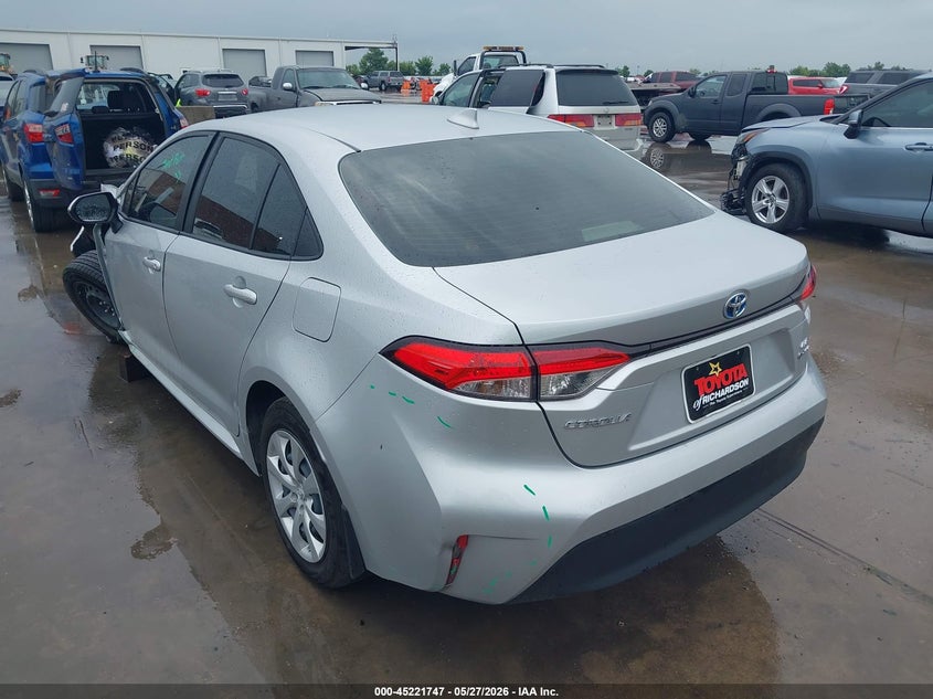 2025 Toyota Corolla VIN JTDBCMFEXS3096313 IAAI salvage auction — FRONT END, Salvage Title, sold $6,800 on 2026-07-29 (photo 3)