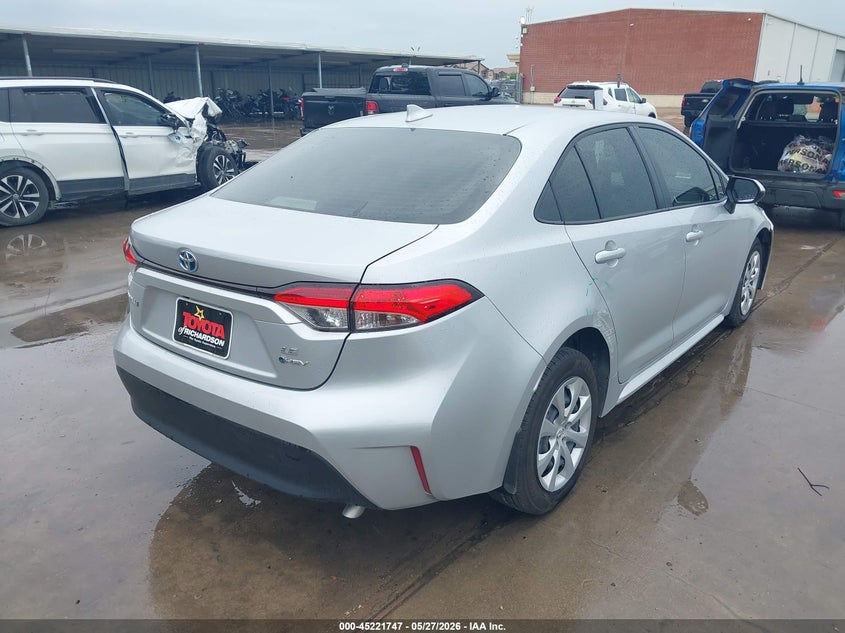 2025 Toyota Corolla VIN JTDBCMFEXS3096313 IAAI salvage auction — FRONT END, Salvage Title, sold $6,800 on 2026-07-29 (photo 4)
